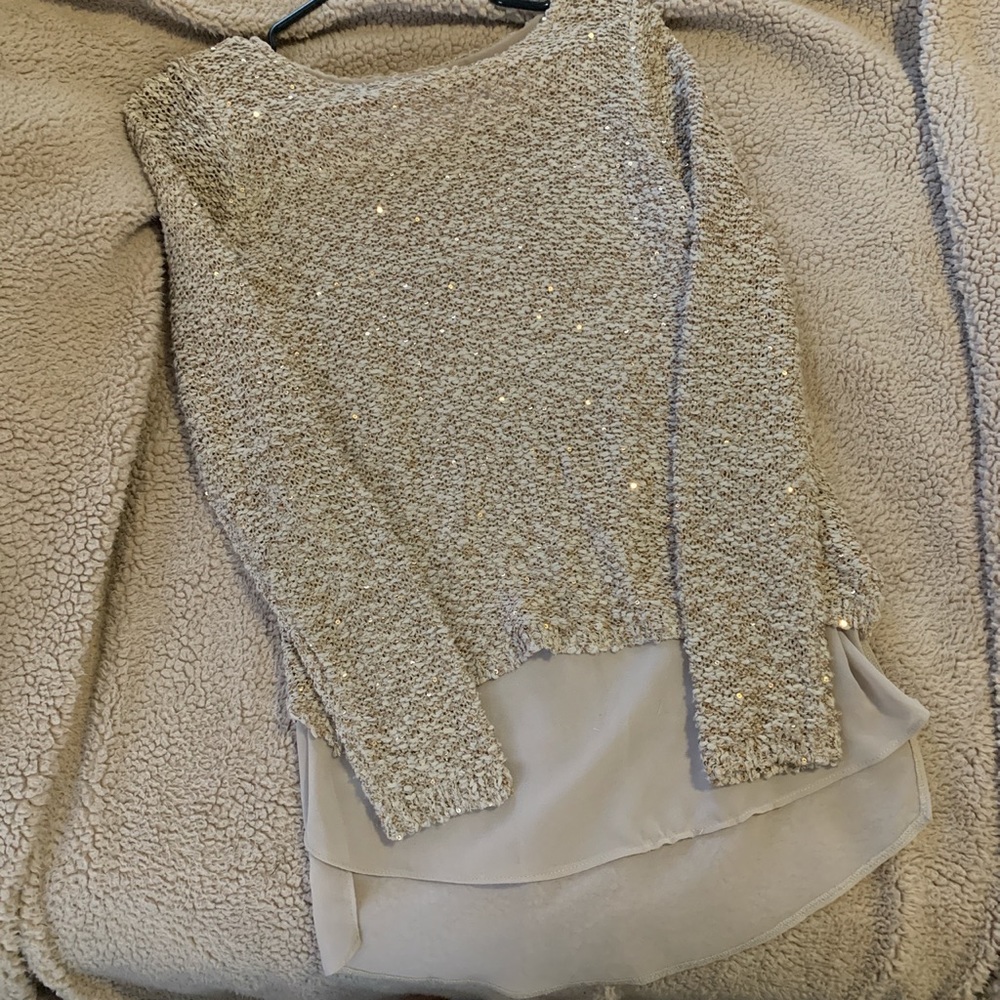 Tannsequin sweater